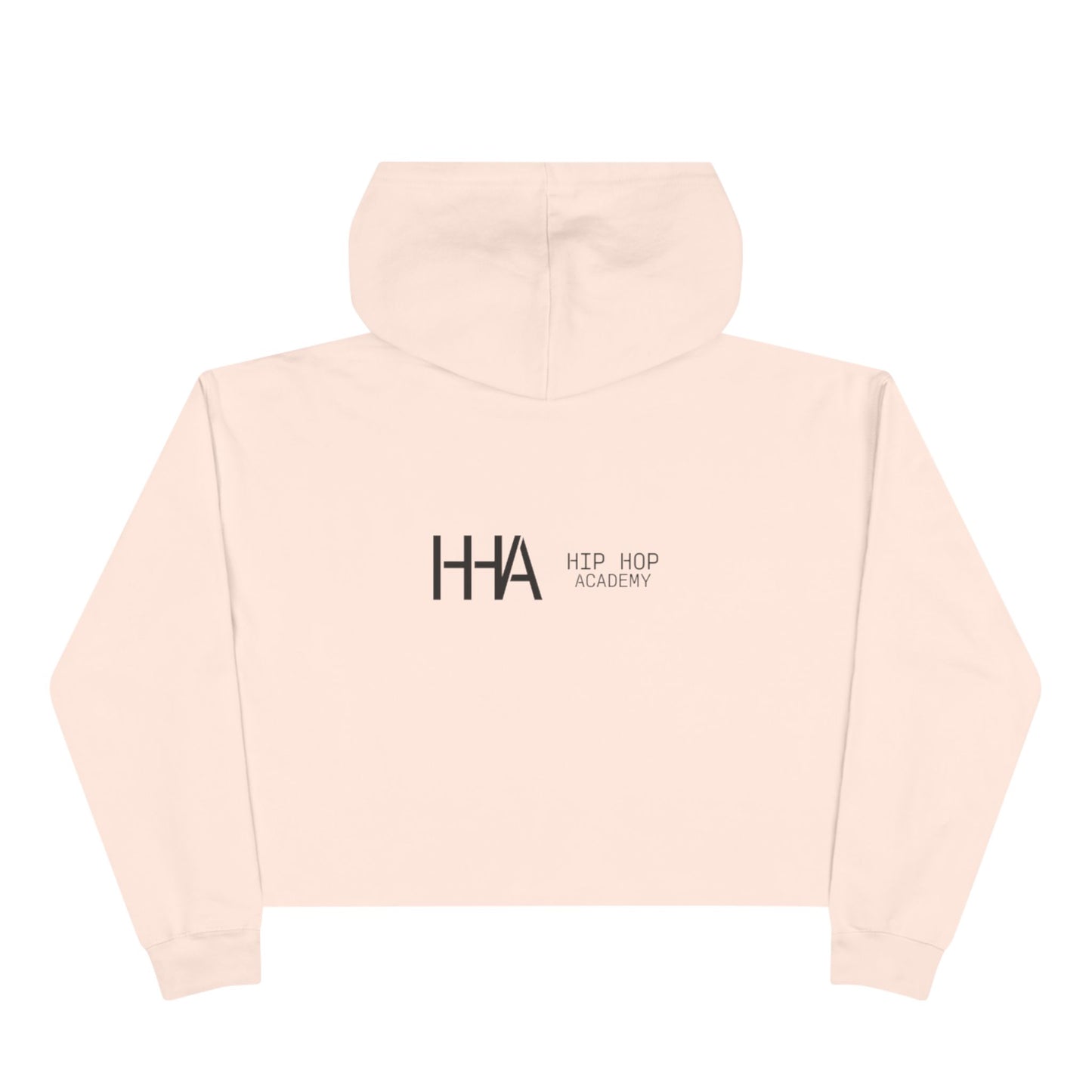 Hip Hop Academy Crop Hoodie - Stylish Streetwear for Music Lovers