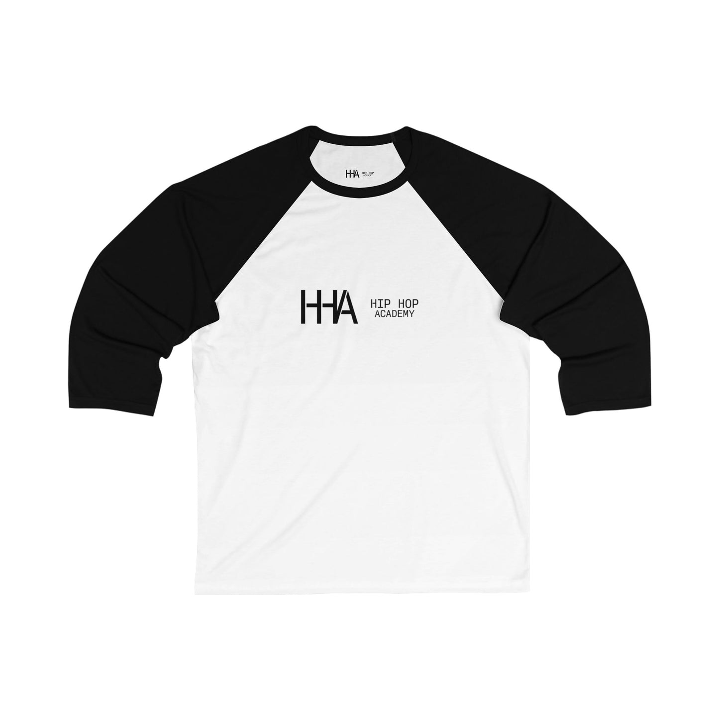 Hip Hop Academy Unisex 3/4 Sleeve Baseball Tee - Stylish and Comfortable