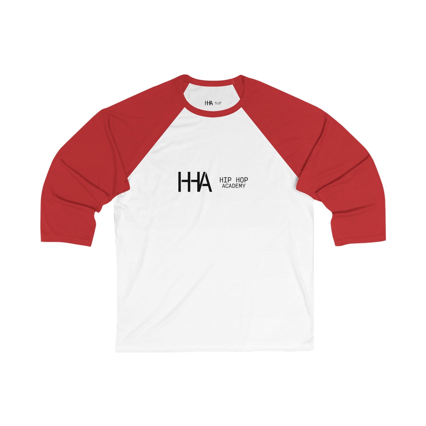 Hip Hop Academy Unisex 3/4 Sleeve Baseball Tee - Stylish and Comfortable