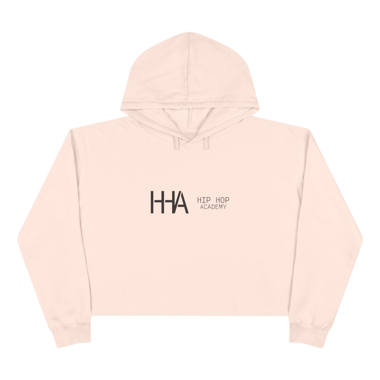 Hip Hop Academy Crop Hoodie - Stylish Streetwear for Music Lovers