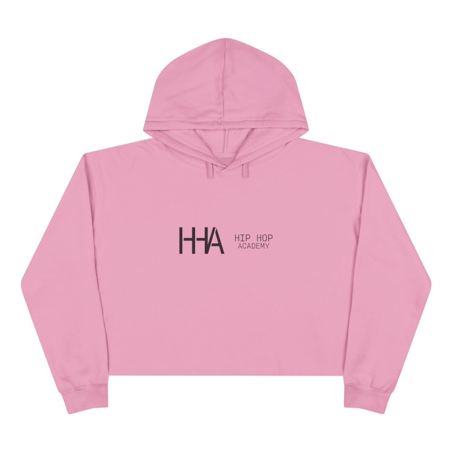 Hip Hop Academy Crop Hoodie - Stylish Streetwear for Music Lovers