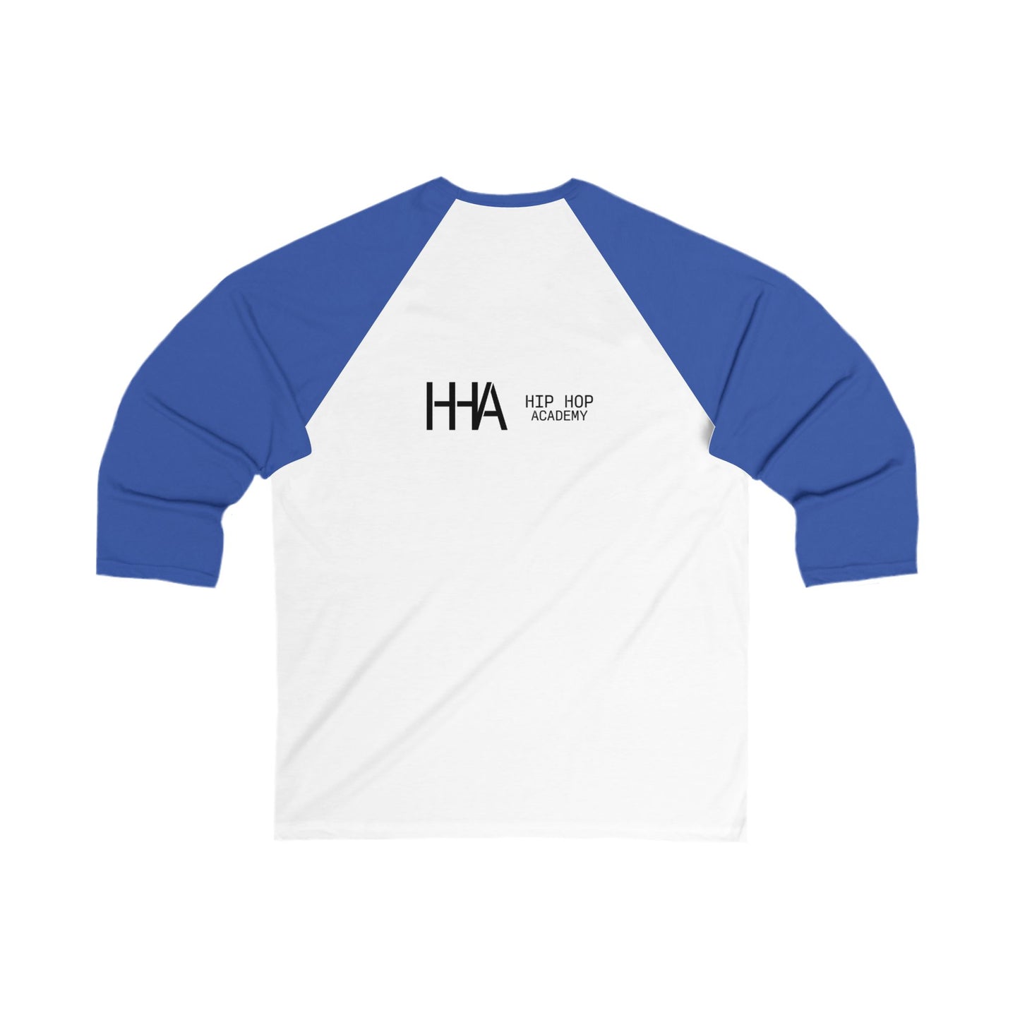 Hip Hop Academy Unisex 3/4 Sleeve Baseball Tee - Stylish and Comfortable